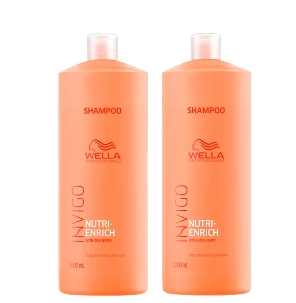 Kit Wella Professionals Invigo Nutri Enrich – Shampoo 1000ml + Condicionador 1000ml