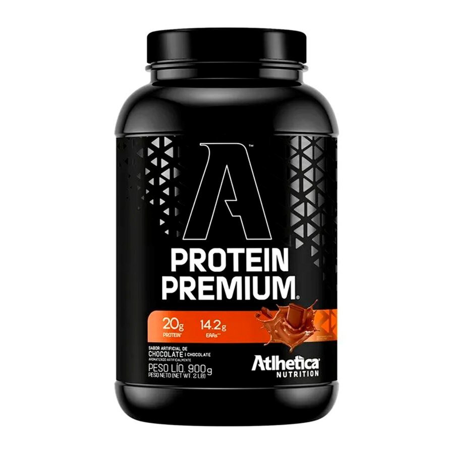 Protein Premium Sabor Chocolate Atlhetica 900g