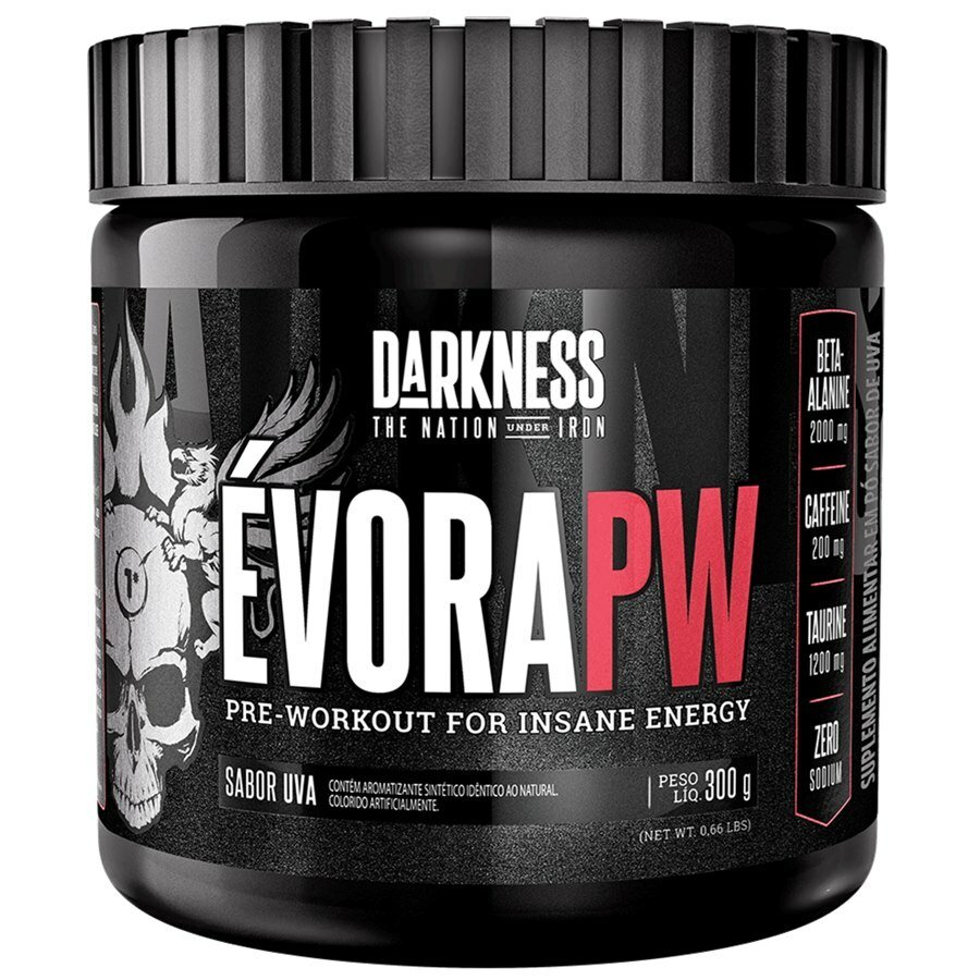 Pré-Treino Évora Pw Sabor Uva Darkness 300g