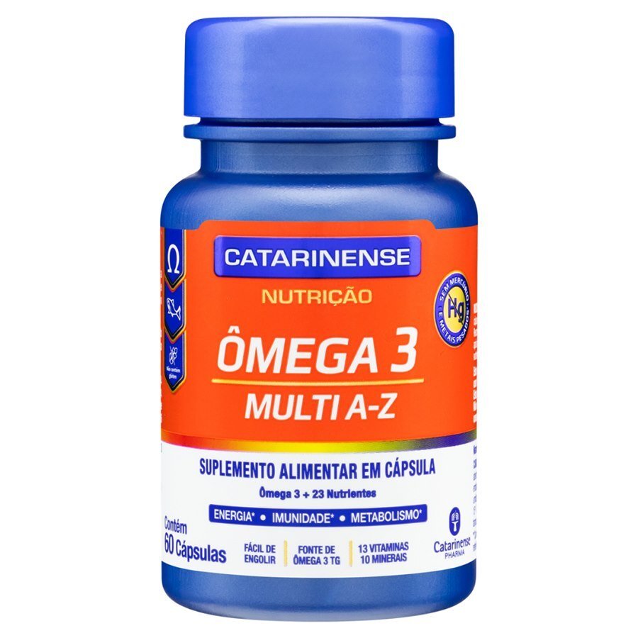 Ômega 3 Multi A-Z 60 Cápsulas - Catarinense